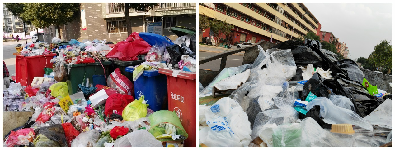 混合生活垃圾的分选